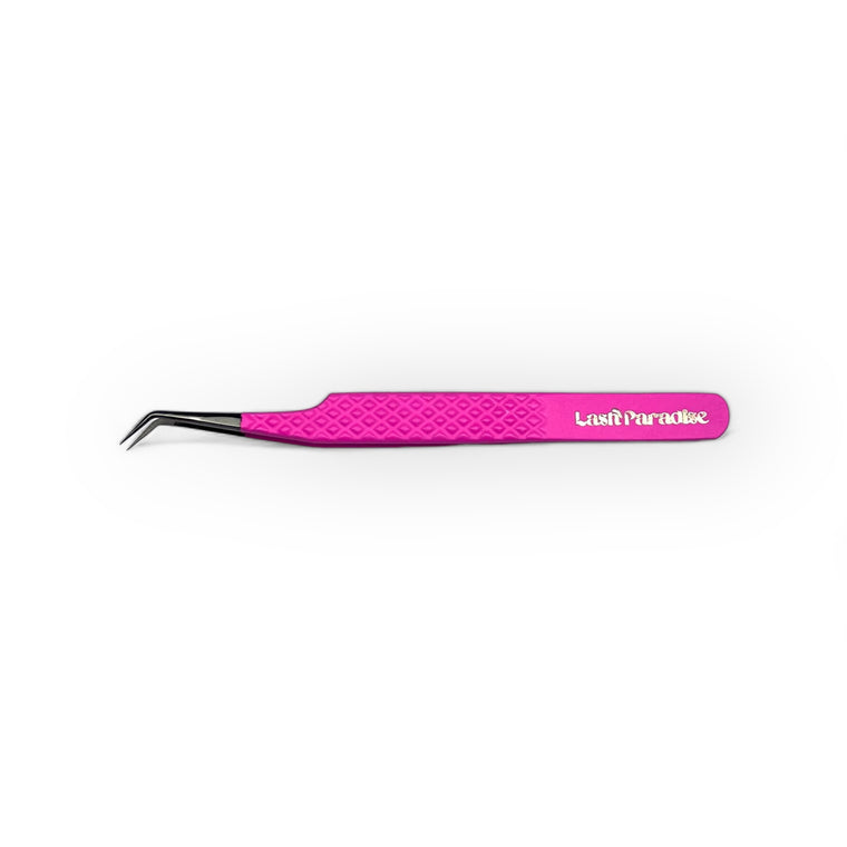 Pink Pro Tip Tweezer - 45°