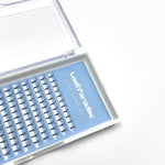 5D Hybrid Short Stem Lashes close up