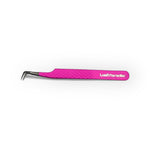 Pink Pro Tip Tweezer - 90° Slim Boot